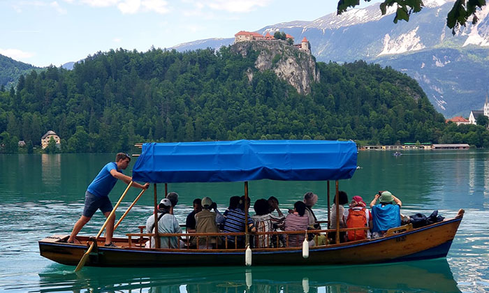 Lake and boat